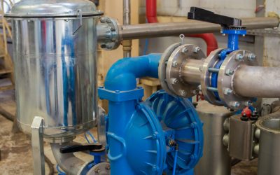 The pipeline system on the basis of the diaphragm pump.